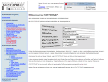 Tablet Screenshot of kontopruef.de